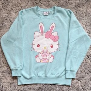Hello Kitty Bunny Ears Sweatshirt EUC Sz M
